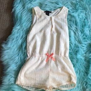 White romper